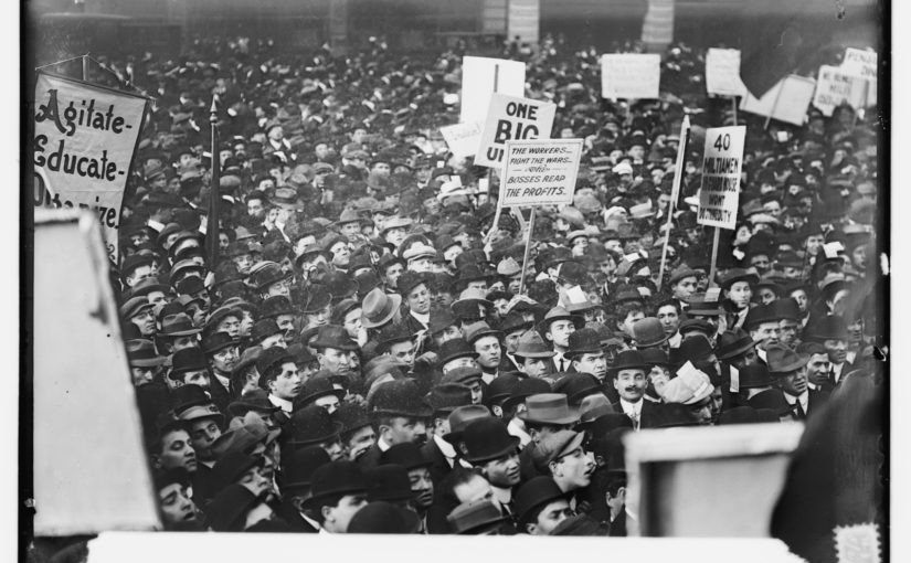 Socialists in Union Square, N.Y.C., 1 May 1912